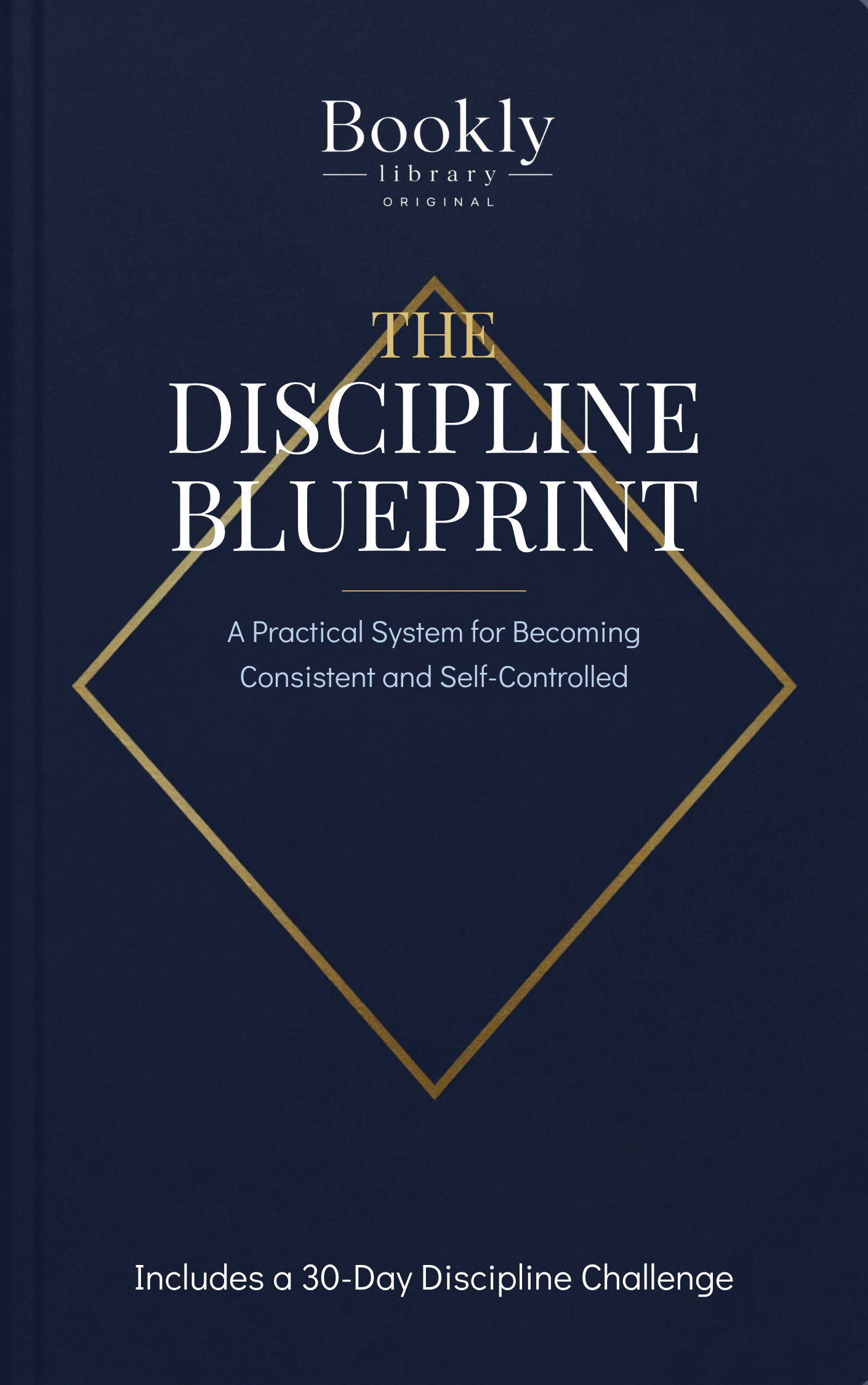THE DISCIPLINE BLUEPRINT